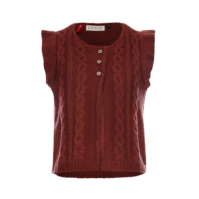 Looxs - knitted gilet - Red Wine 92