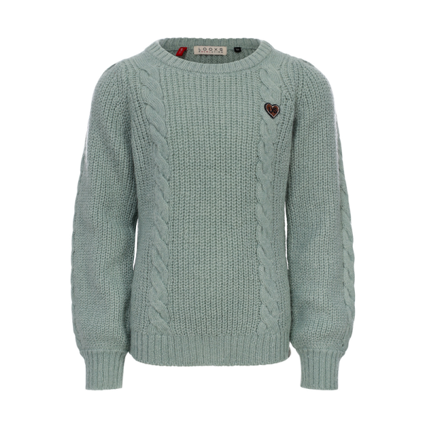 Looxs - knitted pullover - Aqua Green 92