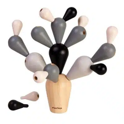 Balancing Cactus - Zwart/Wit