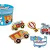 Beginnerspuzzel Voertuigen 5 in 1