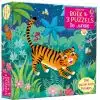 Boek & 3 Puzzels - De Jungle