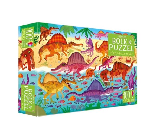 Boek & Puzzel - Dinosaurussen