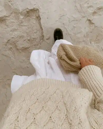 Studio Noos - Chunky Ecru Pouch