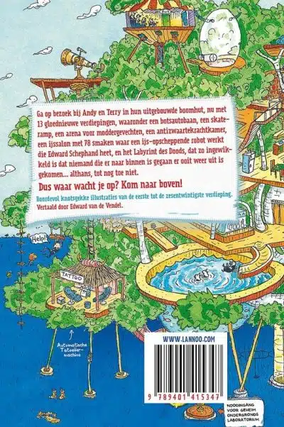 De waanzinnige boomhut van 26 verdiepingen