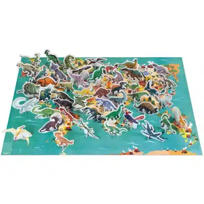 Janod - Educatieve puzzel - Dinos