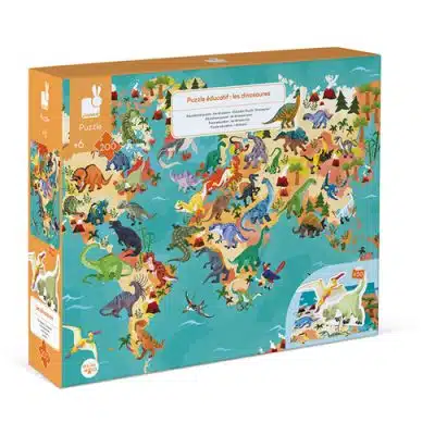 Janod - Educatieve puzzel - Dinos