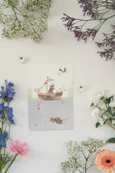 Getekend door Zusje A5 - Fishermouse