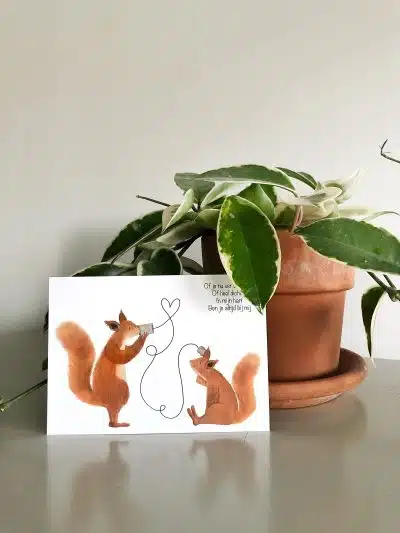 Getekend door Zusje A6 - Eekhoorns: Bij Mij