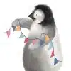 Getekend door Zusje A6 - Pinguïn Feest
