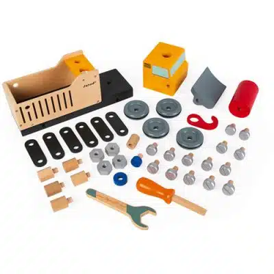 Janod - Brico'kids - Vrachtwagen wegwerker