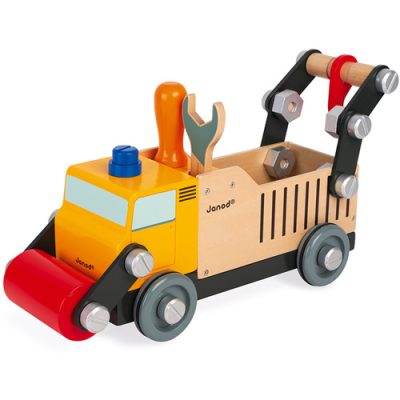 Janod - Brico'kids - Vrachtwagen wegwerker