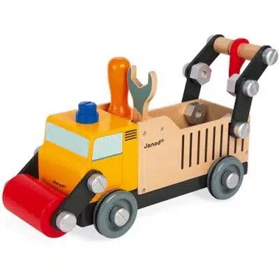 Janod - Brico'kids - Vrachtwagen wegwerker