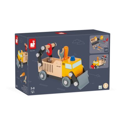 Janod - Brico'kids - Vrachtwagen wegwerker