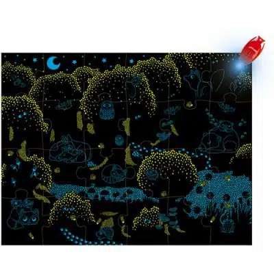 Janod Magische Puzzel - Het Bos