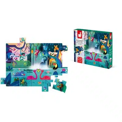 Janod Verrassingspuzzel - Feest in de Jungle