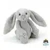 Jellycat - Bashful Silver Bunny Small