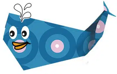 Kids Origami - Walvis