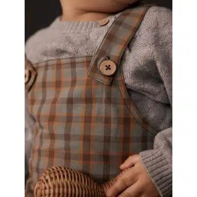 Lil' Atelier - Teo - Loose Overall Agave Green 56