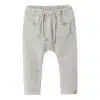 Lil' Atelier - Thor - Loose Pant Grey Melange 56