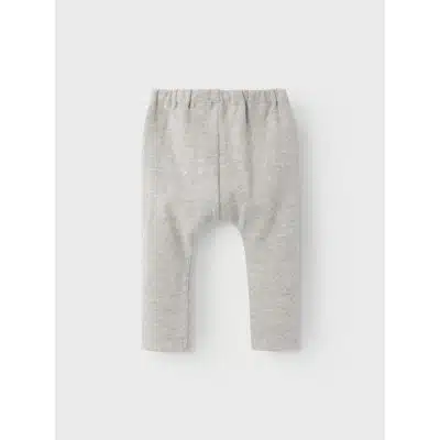 Lil' Atelier - Thor - Loose Pant Grey Melange 56