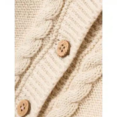 Lil' Atelier - Tila - Knit Cardigan Fog 80