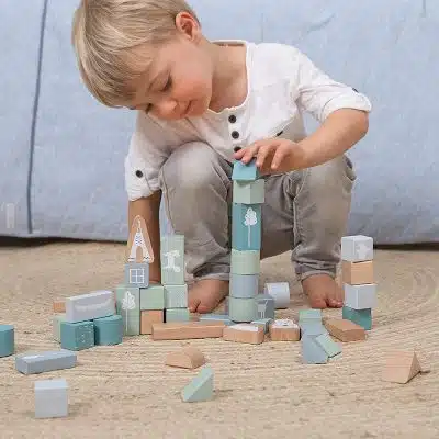 Little Dutch - Bouwblokken Blauw