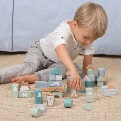 Little Dutch - Bouwblokken Blauw