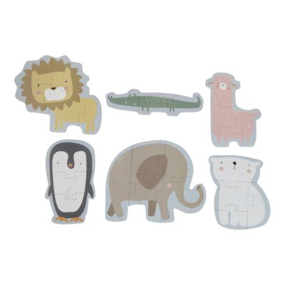 Little Dutch - Puzzel dieren 6-in-1