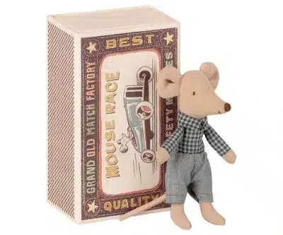 Maileg - Little Brother mouse in matchbox