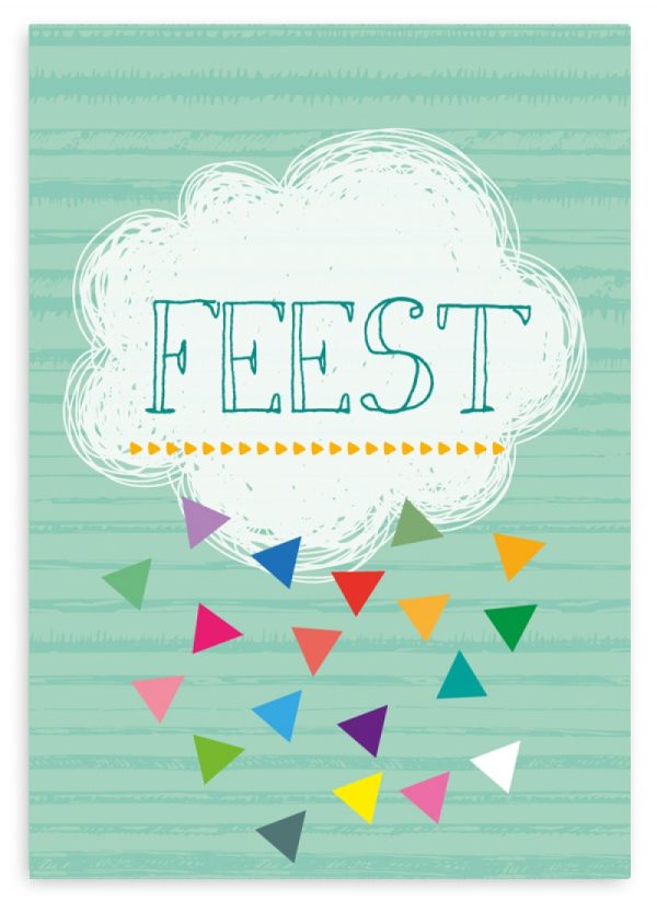 Pepermint kaart - Feest