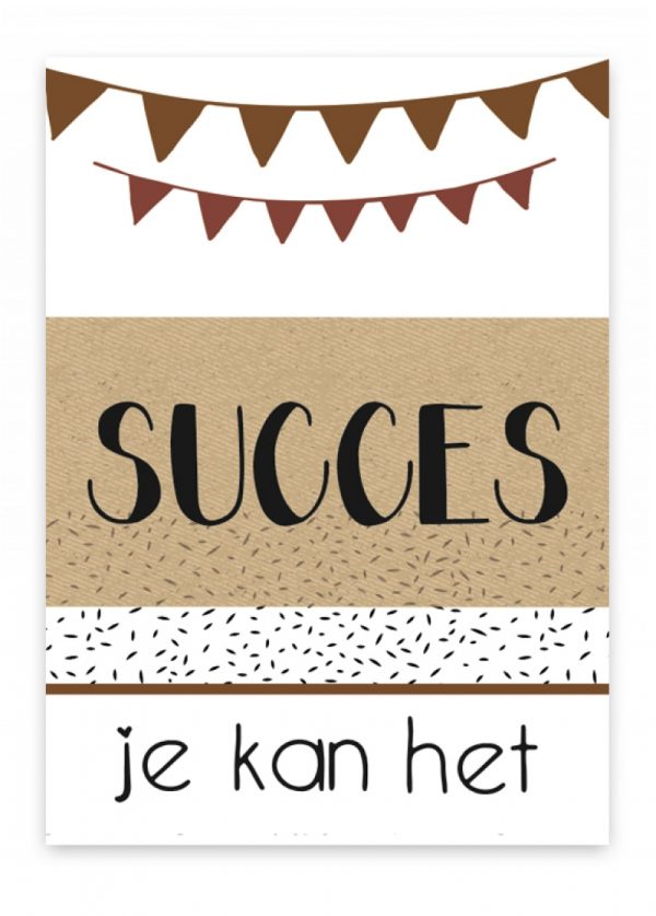 Pepermint kaart - Succes
