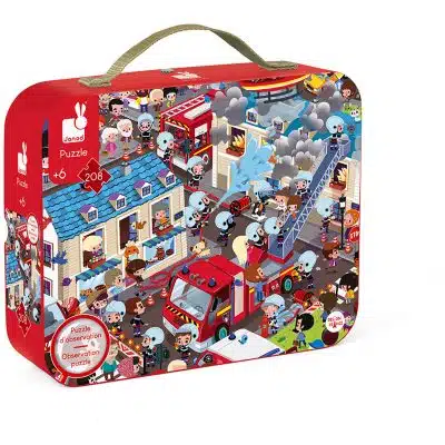 Janod - Puzzel - Brandweer