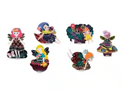 Scratch - Feetjes in de tuin - met splitpennen