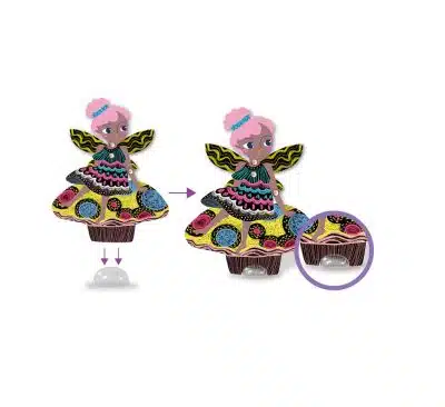 Scratch - Feetjes in de tuin - met splitpennen