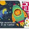 Stickeren op nummer - Mijn avonturen in de ruimte