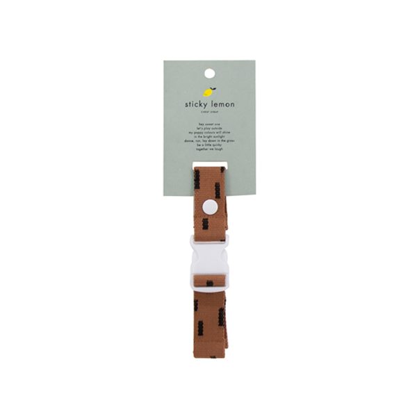 Sticky Lemon Chest Strap - Cinnamon Brown