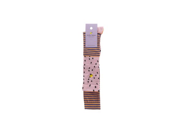 Sticky Lemon Socks Lemonade Pink 39-41