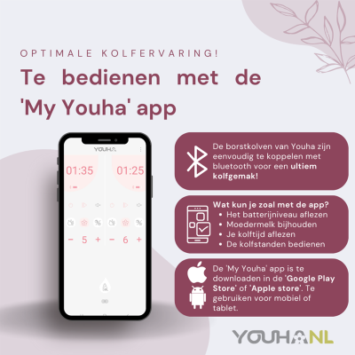 Youha - The Ins Gen 2 - Dubbele borstkolf (met app)