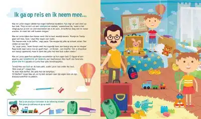 Zaklampboek - Voor het eerst met het vliegtuig