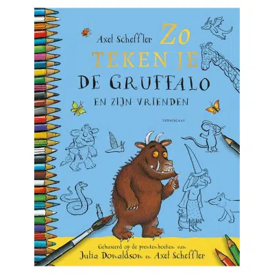 Zo teken je de Gruffalo