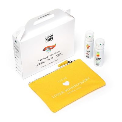 Linea MammaBaby baby sun travel kit (Pouche incl 25ml 50+)