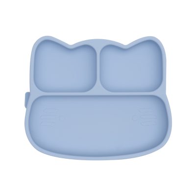 Bord - Cat Sticky Plate - Powder Blue