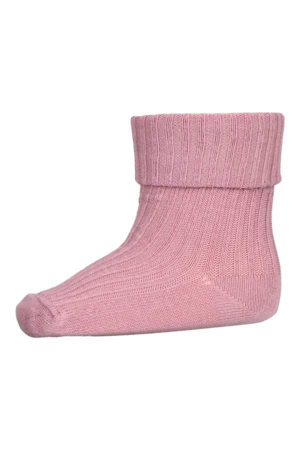 MP cotton rib - baby sok - wishful rose - mt 19-21