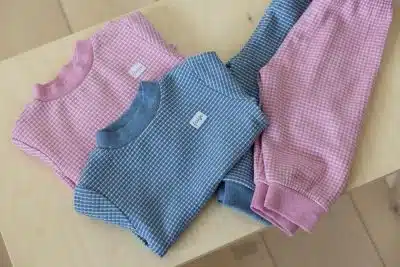 Feetje - Pyjama wafel - Roze melange 62