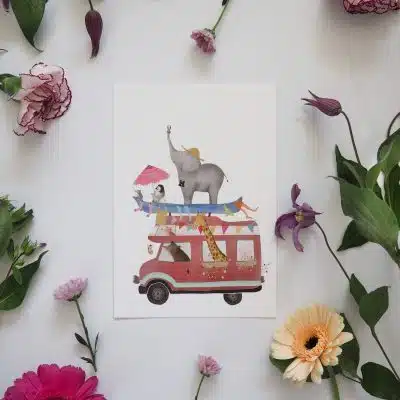 Getekend door Zusje A5 - Adventure Camper