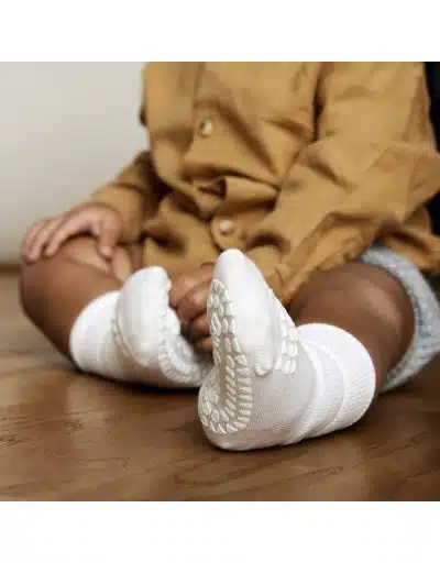 Go Baby Go Bamboo - Off White 23-26