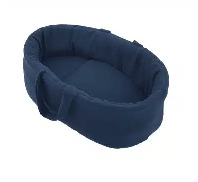 Hollie poppendraagmand - Indigo Mousseline