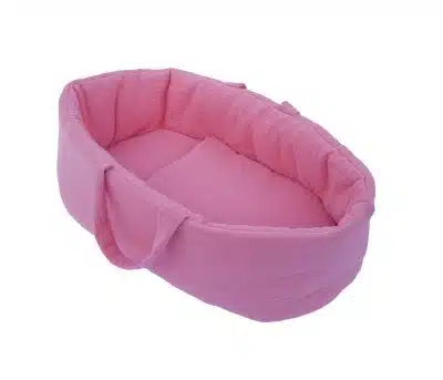 Hollie poppendraagmand - Old Rose