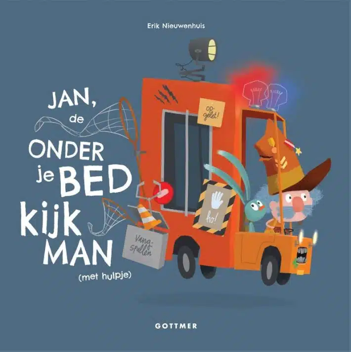 Jan de onder je bed kijk man (met hulpje)