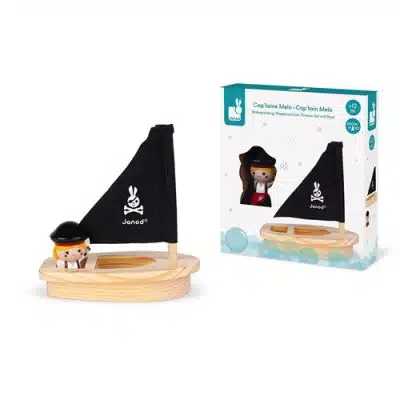 Janod - Badspeelgoed - Kapitein Melo & boot